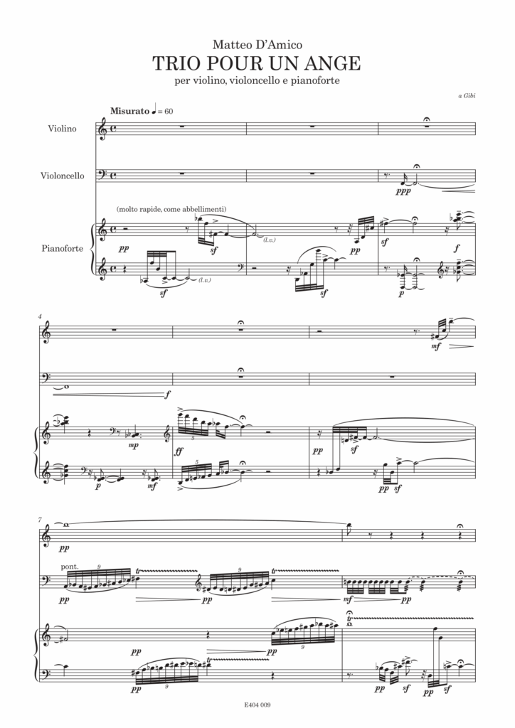 Trio pour un ange
