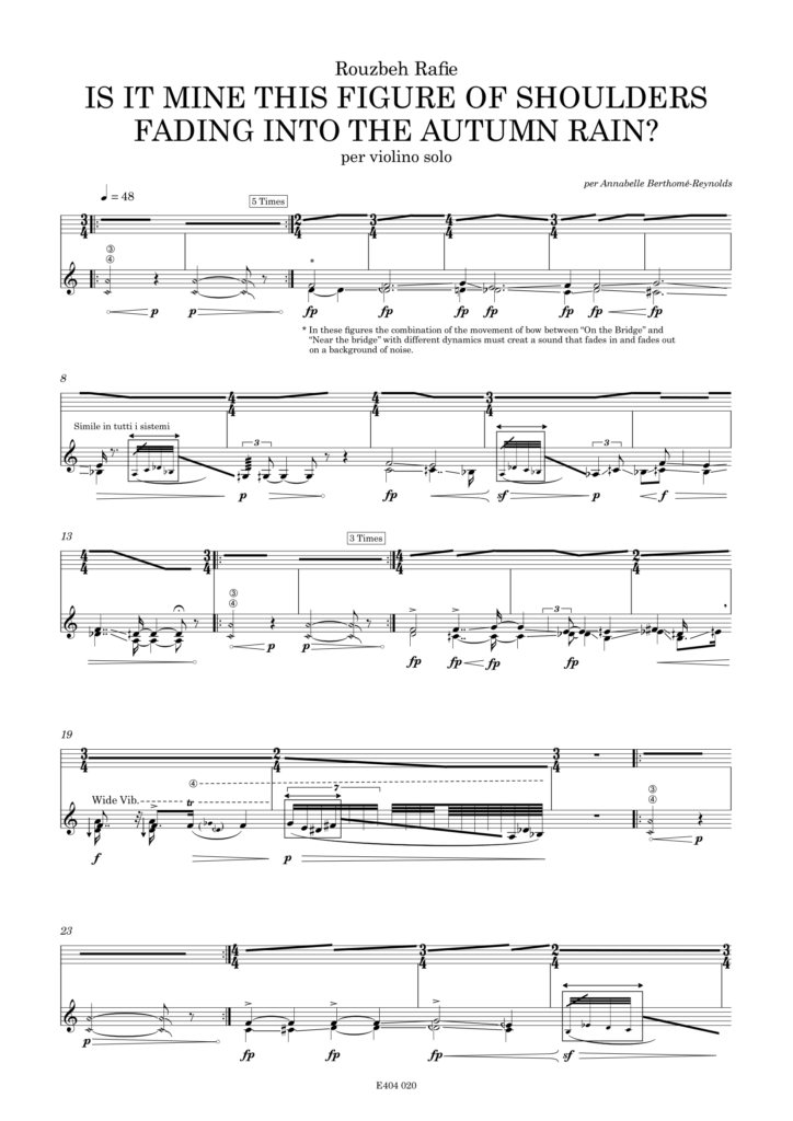 Is it mine this figure of shoulders fading into the autumn rain ?