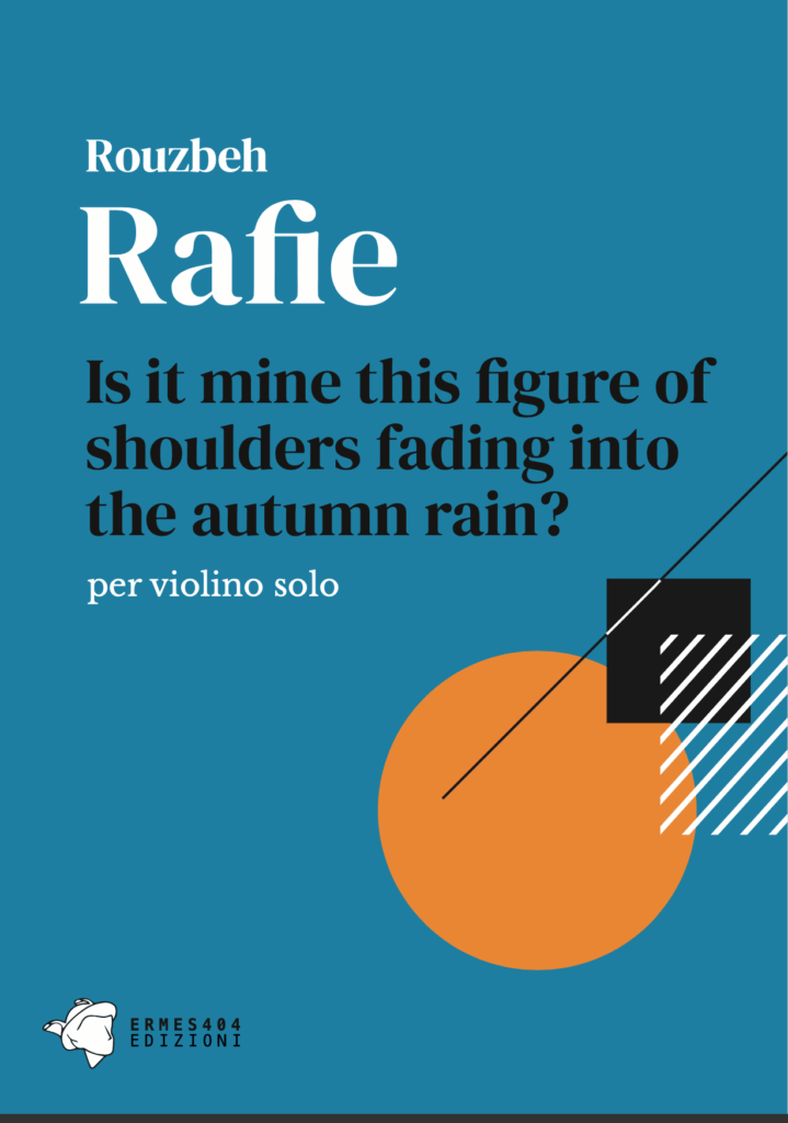 Is it mine this figure of shoulders fading into the autumn rain ?